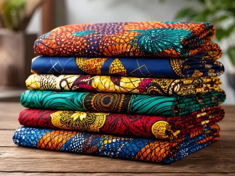 African Cotton Fabric for textiles, garments & fashion retail