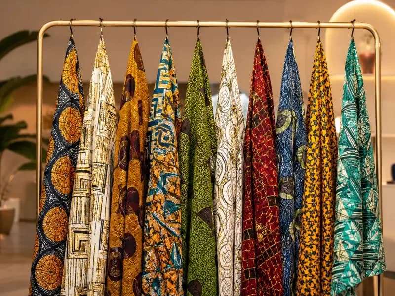 Dashiki Style Cotton Fabric
