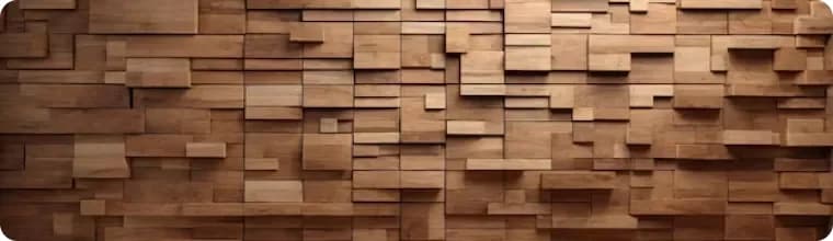 3D Wood Tiles